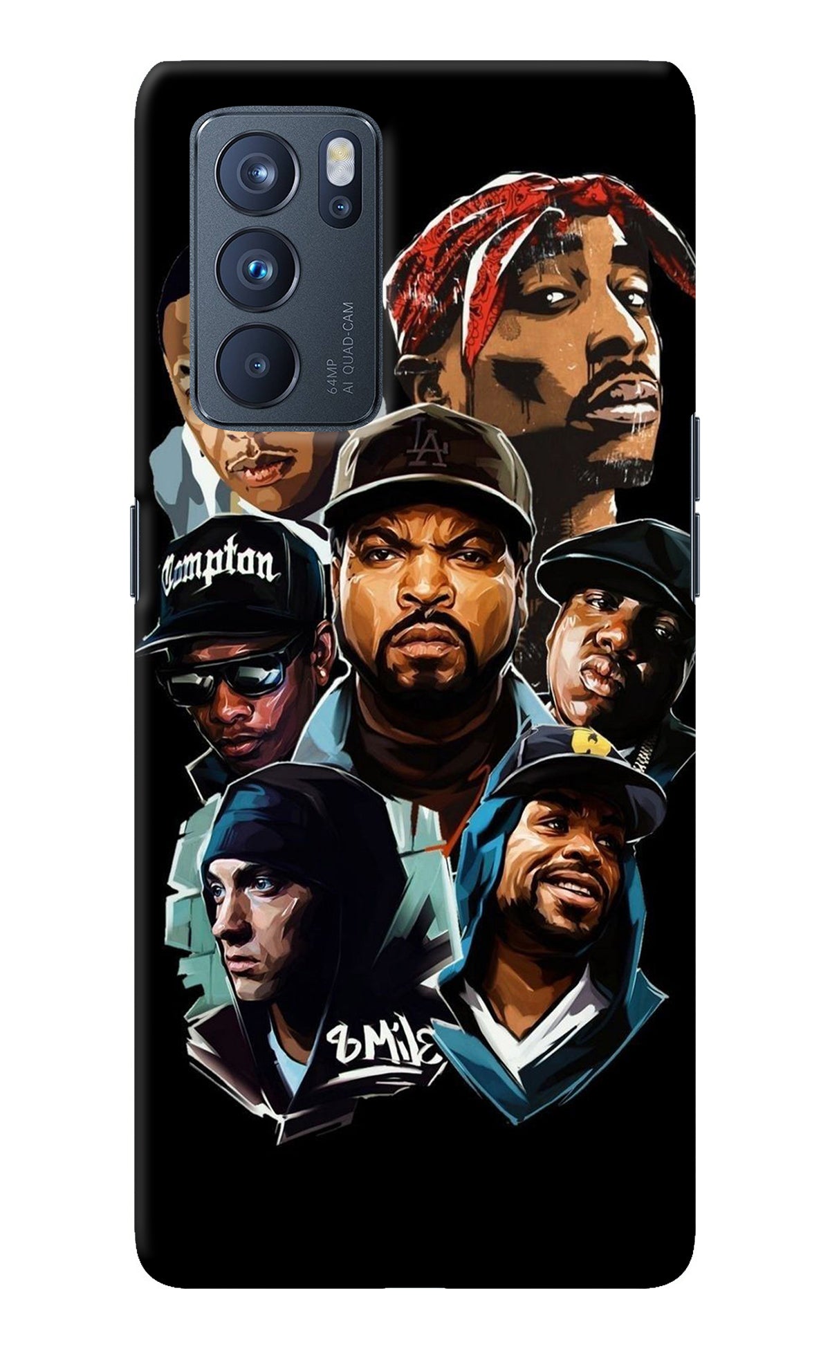 Rappers Oppo Reno6 Pro 5G Back Cover