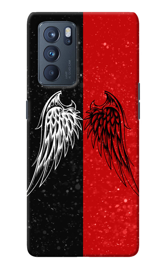 Wings Oppo Reno6 Pro 5G Back Cover