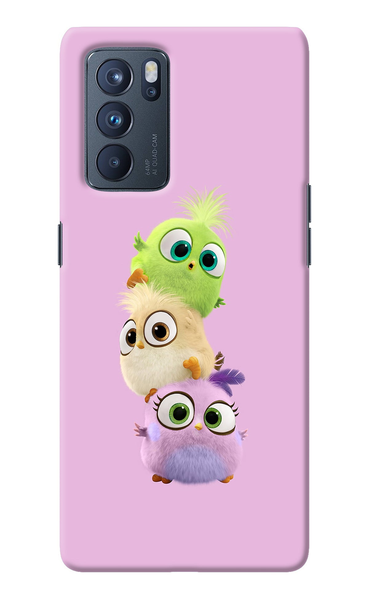 Cute Little Birds Oppo Reno6 Pro 5G Back Cover