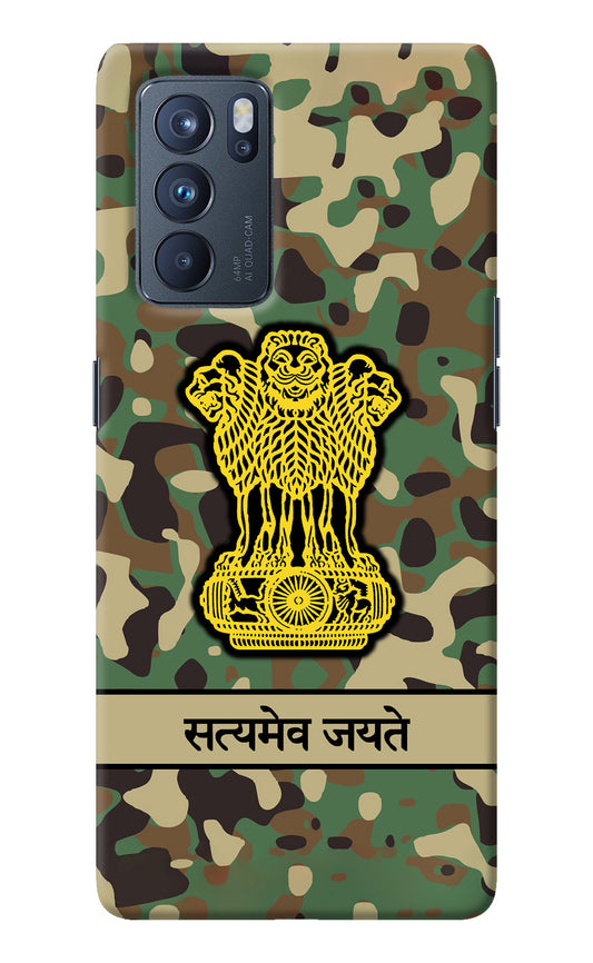 Satyamev Jayate Army Oppo Reno6 Pro 5G Back Cover