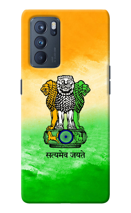 Satyamev Jayate Flag Oppo Reno6 Pro 5G Back Cover