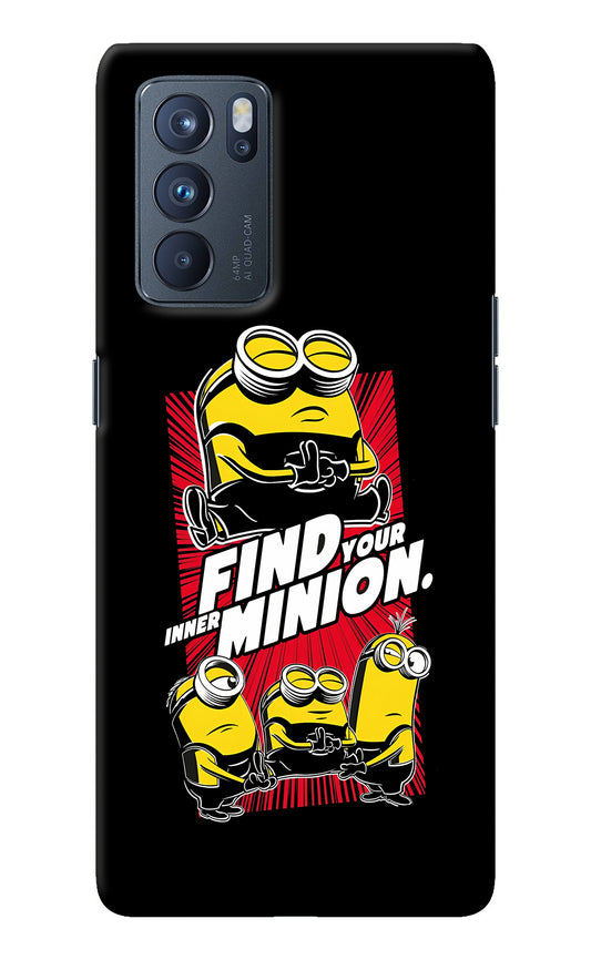 Find your inner Minion Oppo Reno6 Pro 5G Back Cover