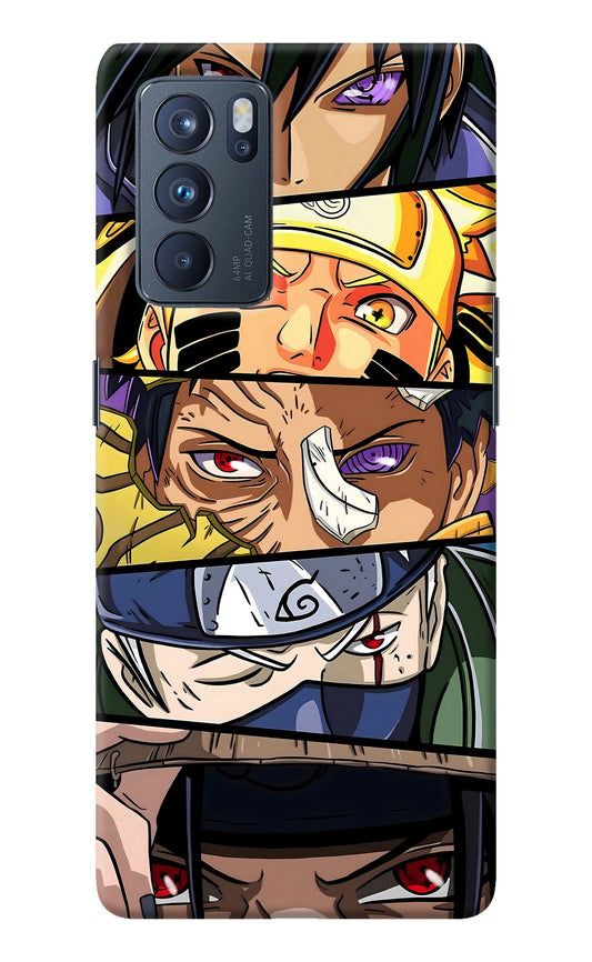 Naruto Character Oppo Reno6 Pro 5G Back Cover