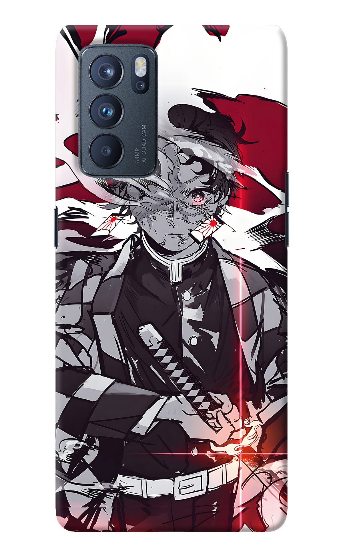 Demon Slayer Oppo Reno6 Pro 5G Back Cover