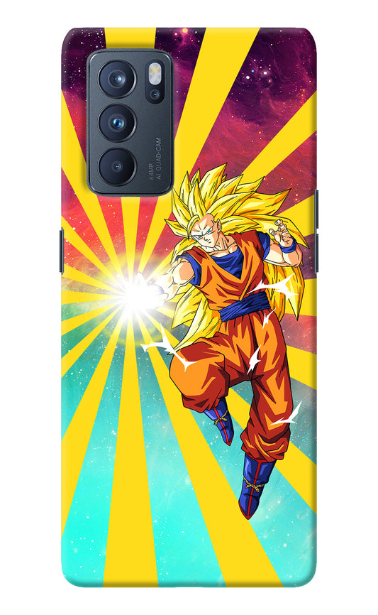 Goku Super Saiyan Oppo Reno6 Pro 5G Back Cover