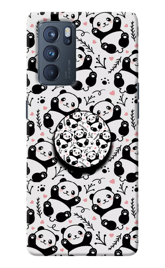 Cute Panda Oppo Reno6 Pro 5G Pop Case