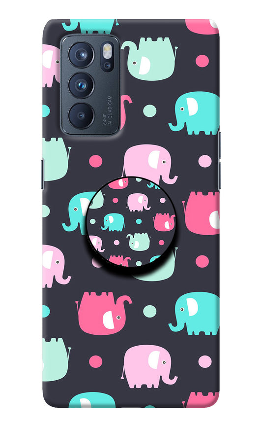 Baby Elephants Oppo Reno6 Pro 5G Pop Case
