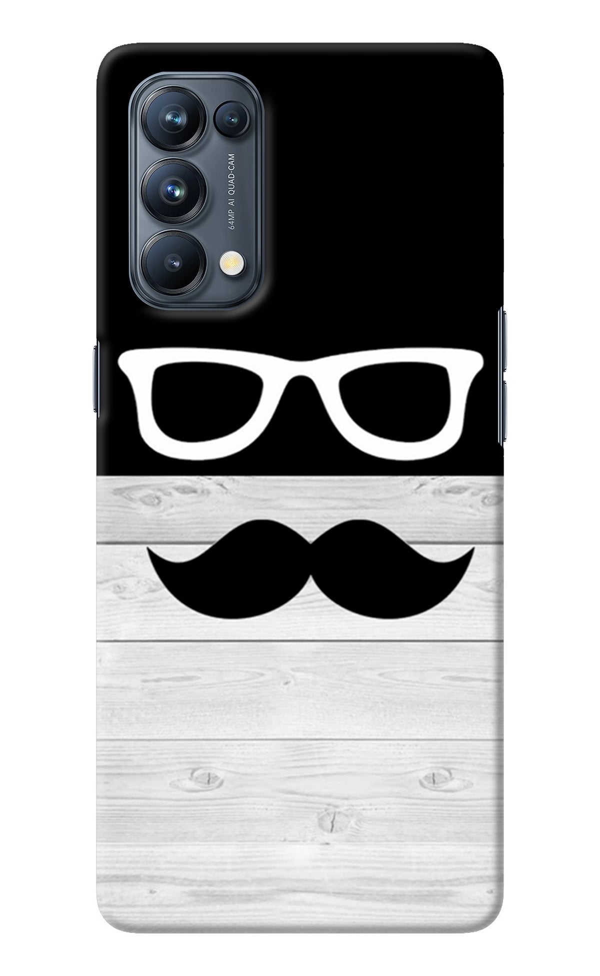 Mustache Oppo Reno5 Pro 5G Back Cover