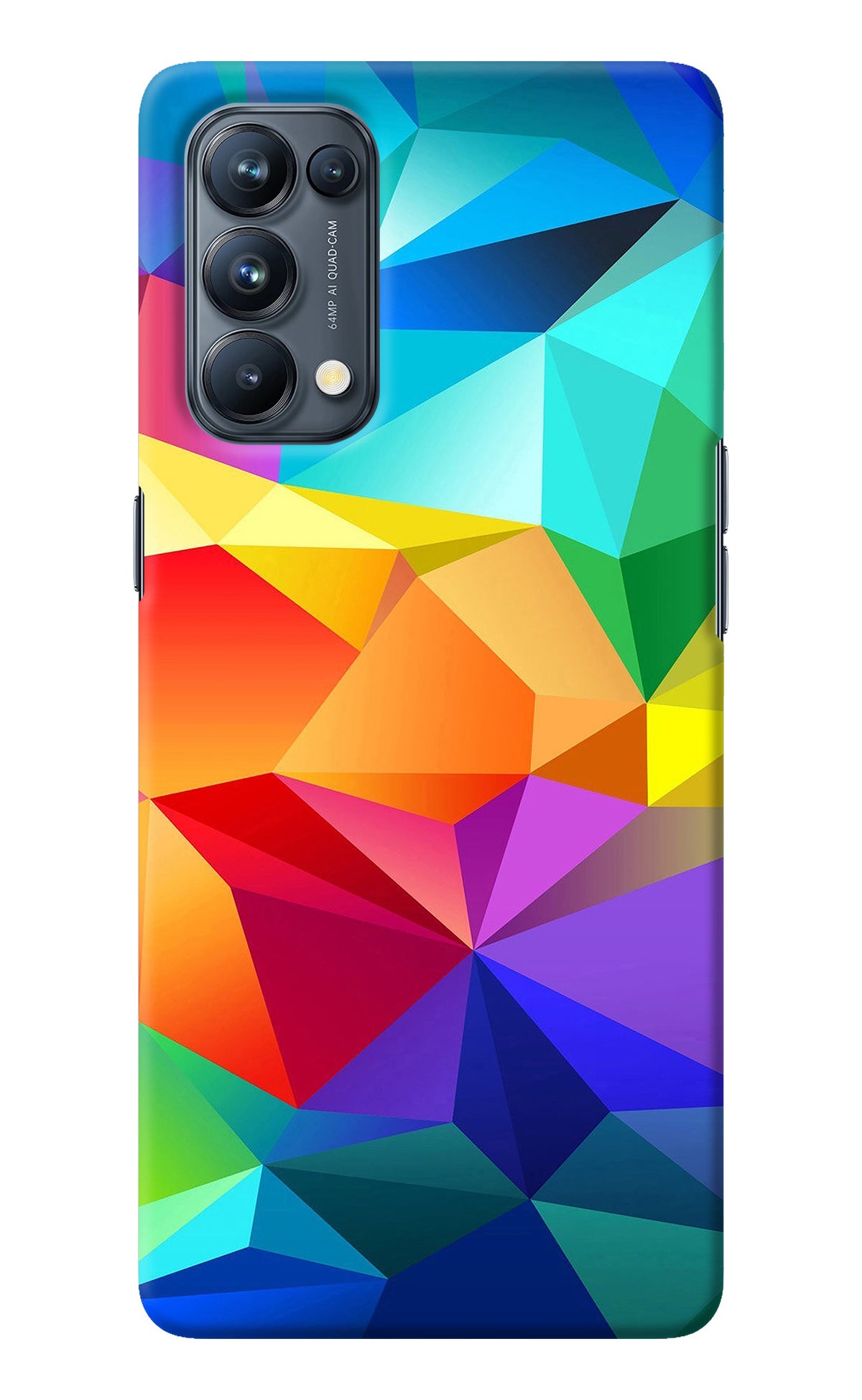 Abstract Pattern Oppo Reno5 Pro 5G Back Cover