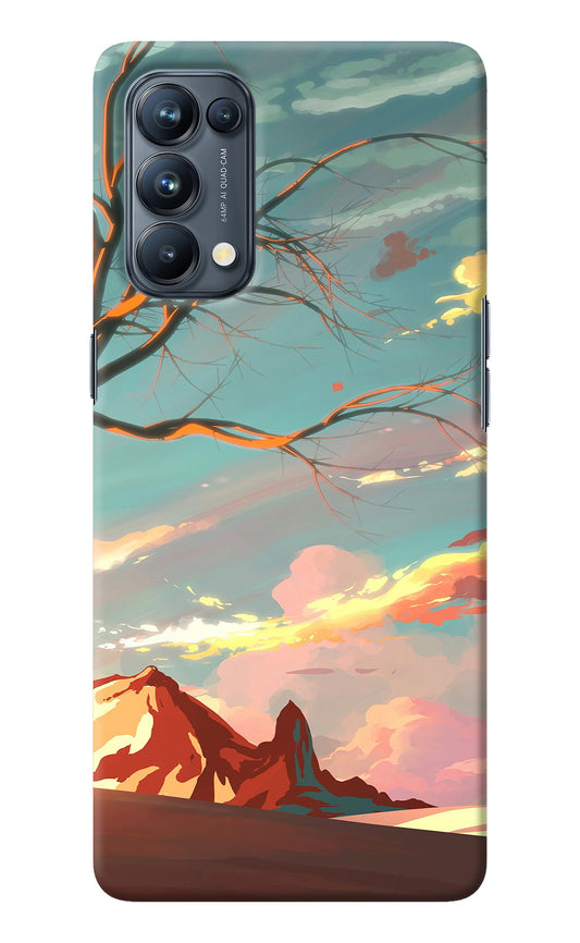 Scenery Oppo Reno5 Pro 5G Back Cover