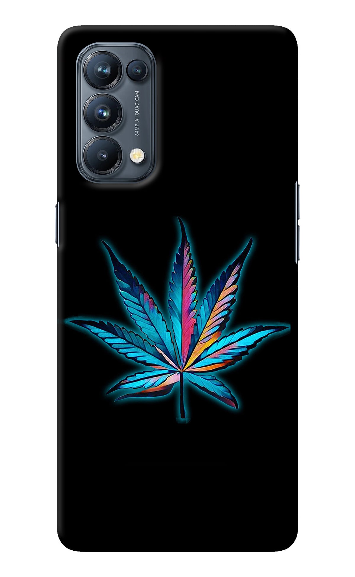 Weed Oppo Reno5 Pro 5G Back Cover