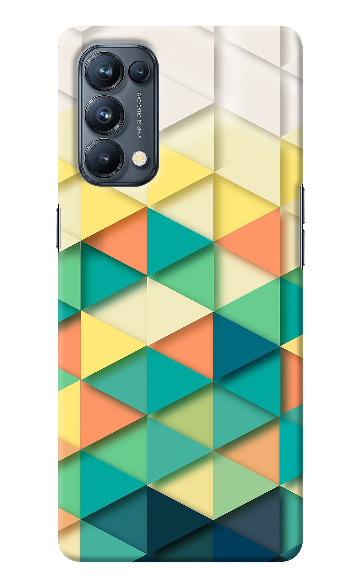 Abstract Oppo Reno5 Pro 5G Back Cover