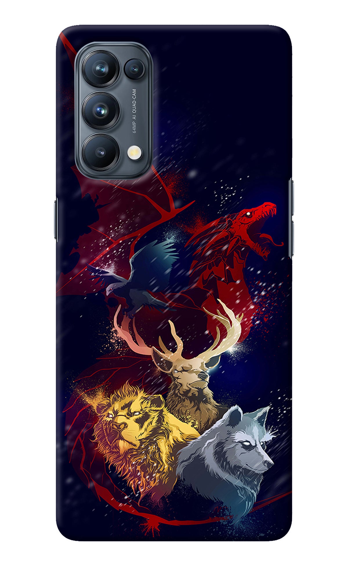 Game Of Thrones Oppo Reno5 Pro 5G Back Cover