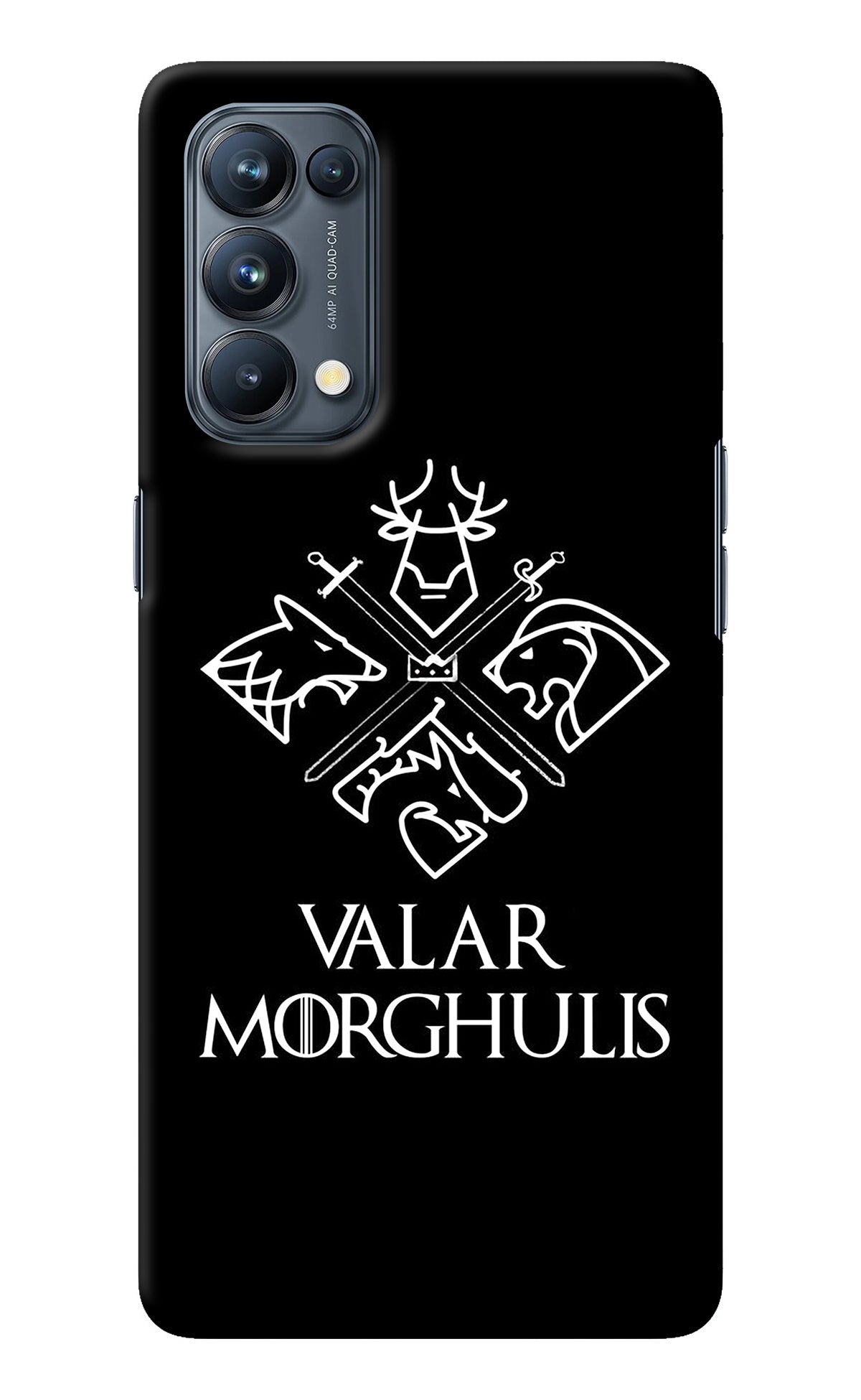 Valar Morghulis | Game Of Thrones Oppo Reno5 Pro 5G Back Cover