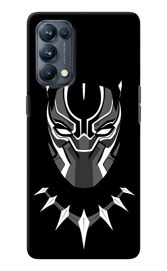 Black Panther Oppo Reno5 Pro 5G Back Cover