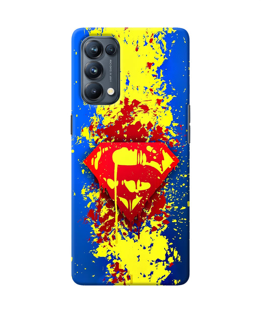 Superman logo Oppo Reno5 Pro 5G Back Cover