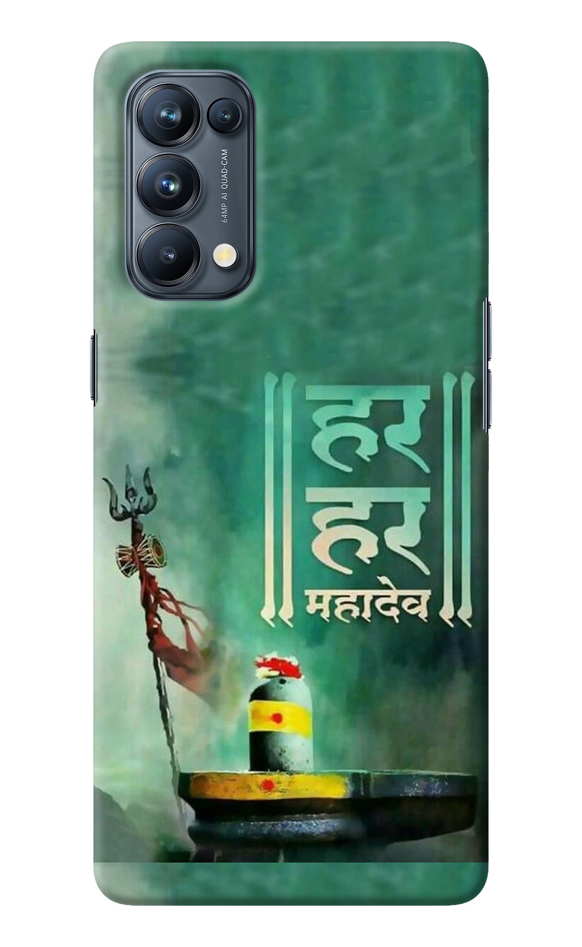 Har Har Mahadev Shivling Oppo Reno5 Pro 5G Back Cover