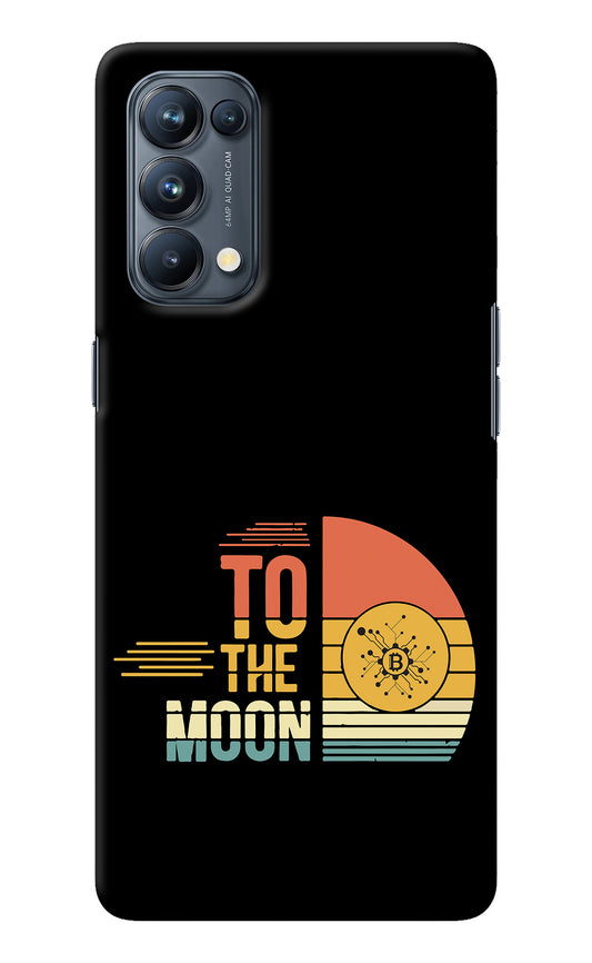 To the Moon Oppo Reno5 Pro 5G Back Cover