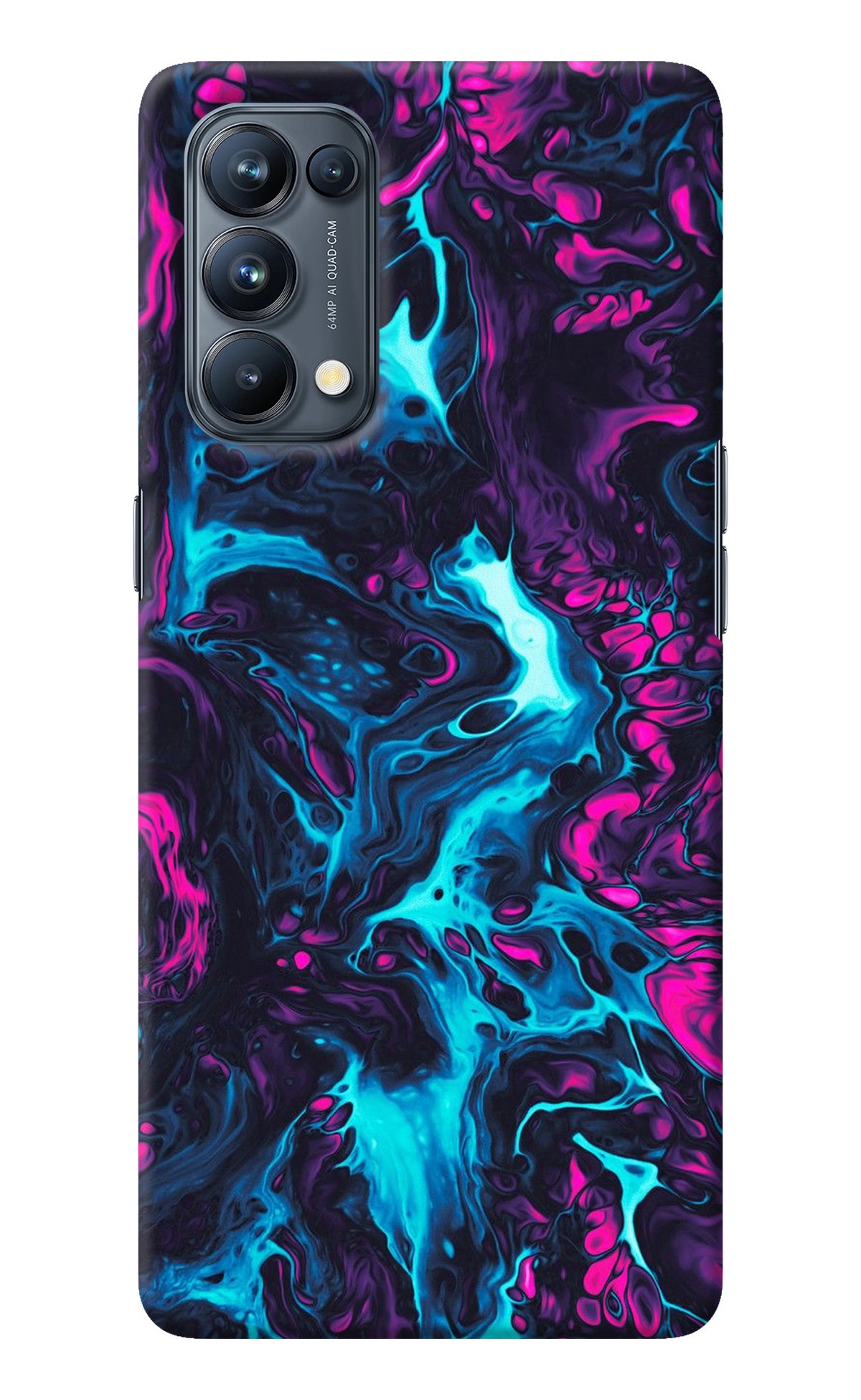 Abstract Oppo Reno5 Pro 5G Back Cover