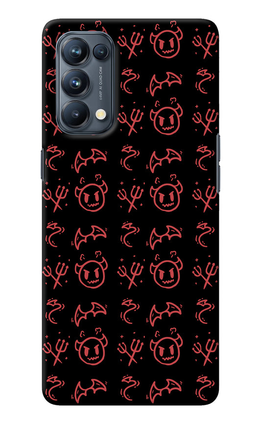 Devil Oppo Reno5 Pro 5G Back Cover