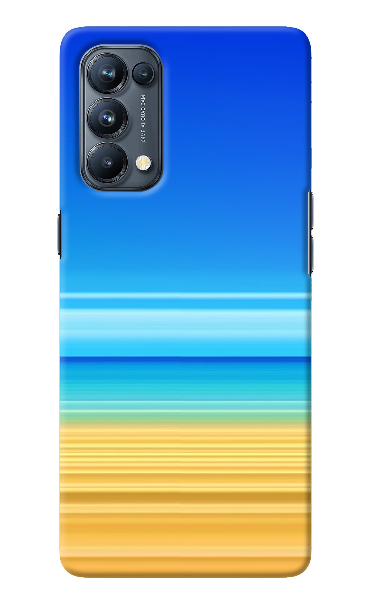 Beach Art Oppo Reno5 Pro 5G Back Cover