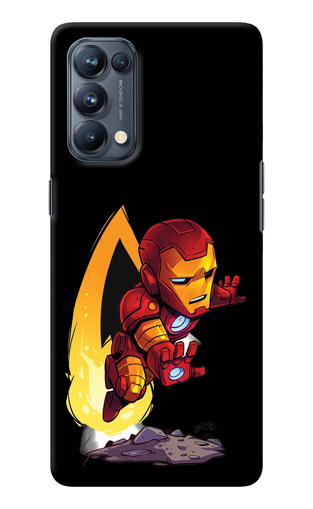 IronMan Oppo Reno5 Pro 5G Back Cover