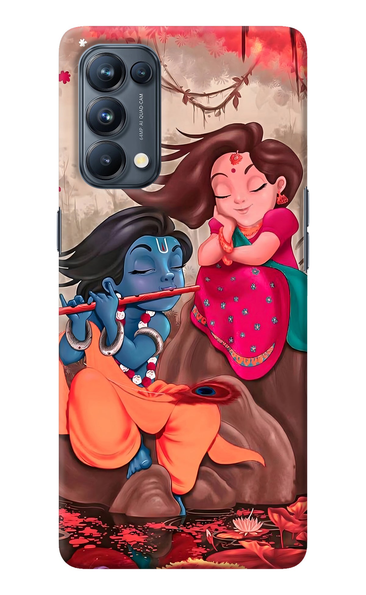 Radhe Krishna Oppo Reno5 Pro 5G Back Cover