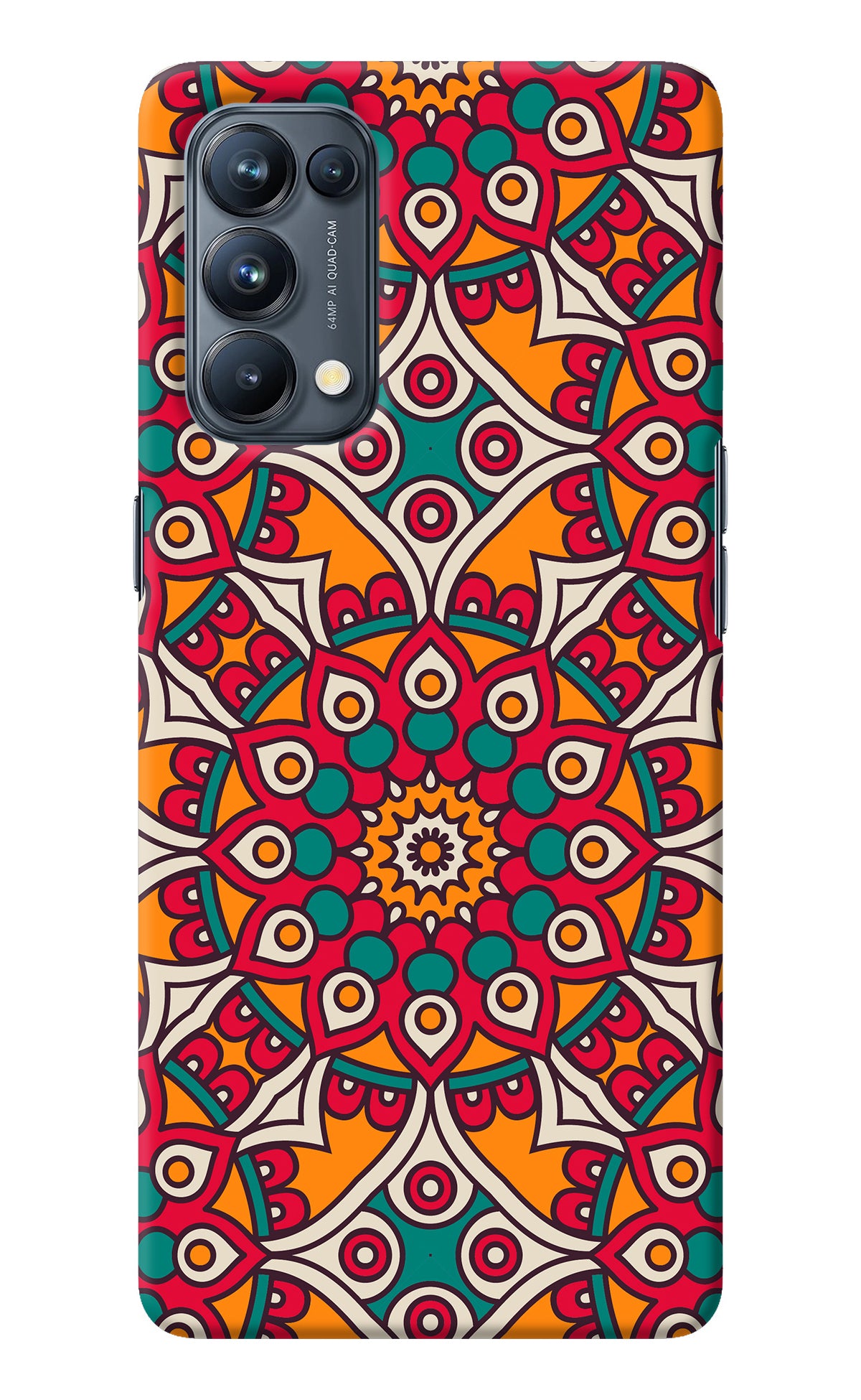 Mandala Art Oppo Reno5 Pro 5G Back Cover