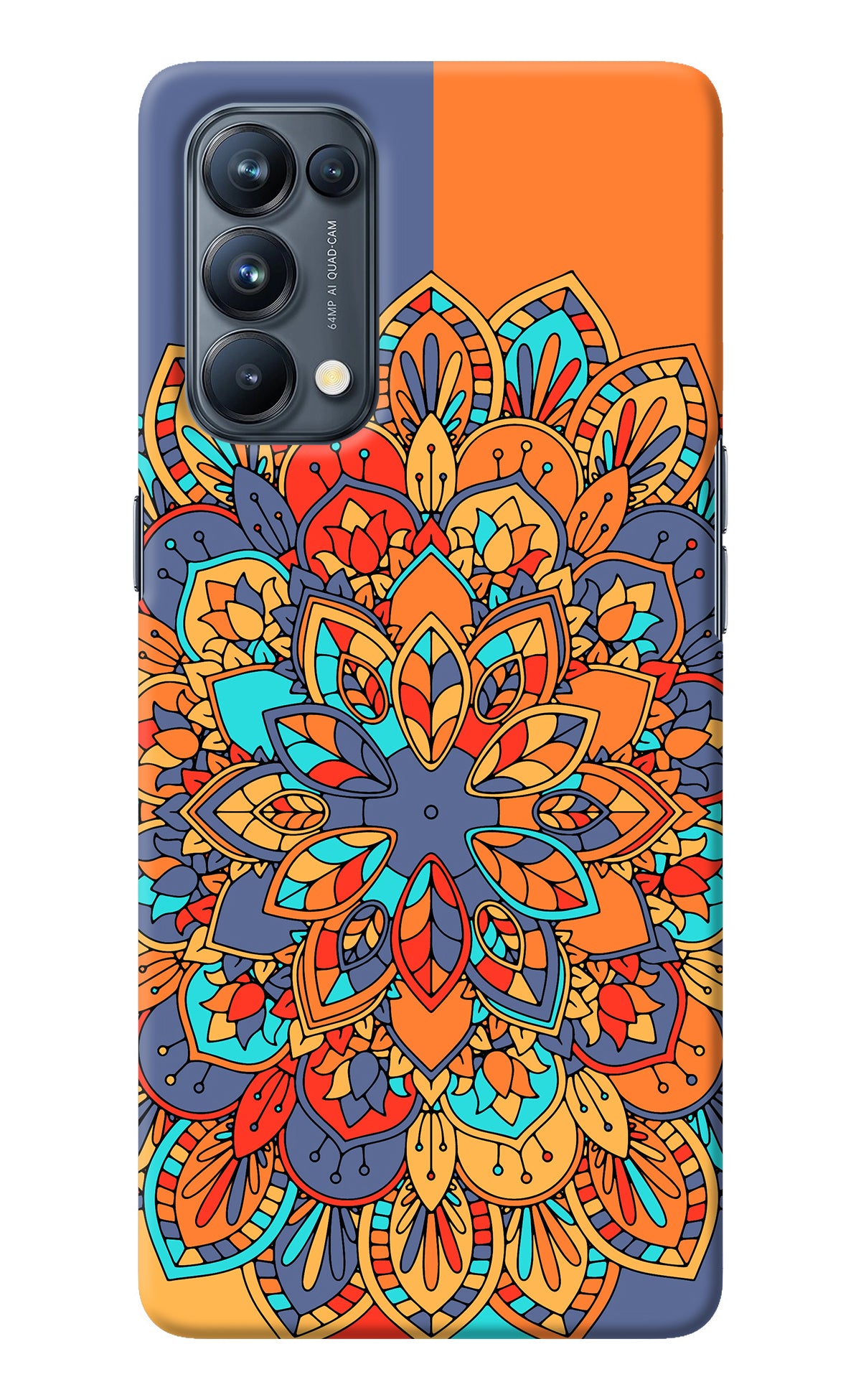 Color Mandala Oppo Reno5 Pro 5G Back Cover