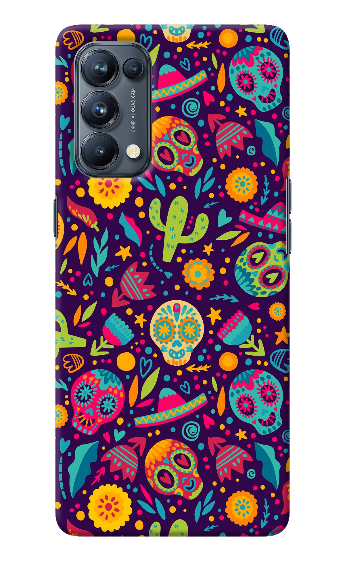 Mexican Design Oppo Reno5 Pro 5G Back Cover