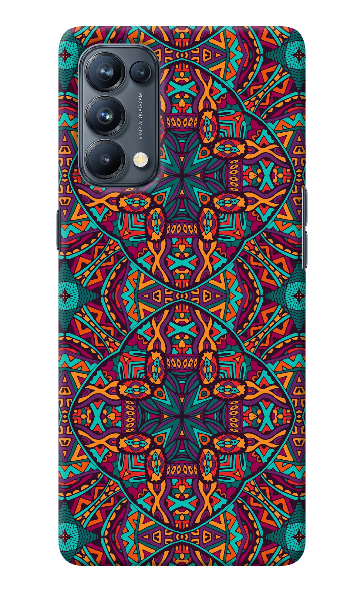 Colour Mandala Oppo Reno5 Pro 5G Back Cover