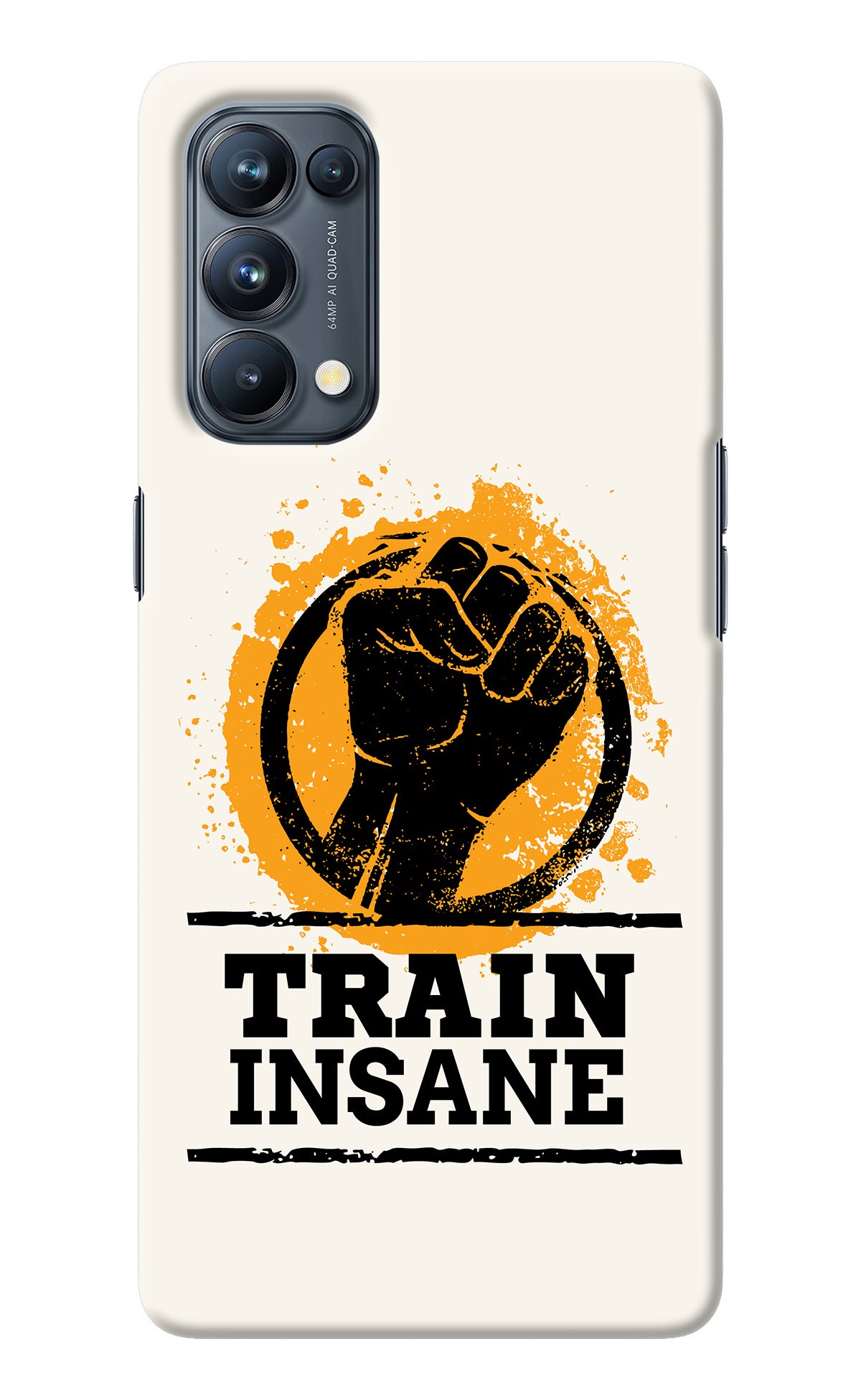 Train Insane Oppo Reno5 Pro 5G Back Cover