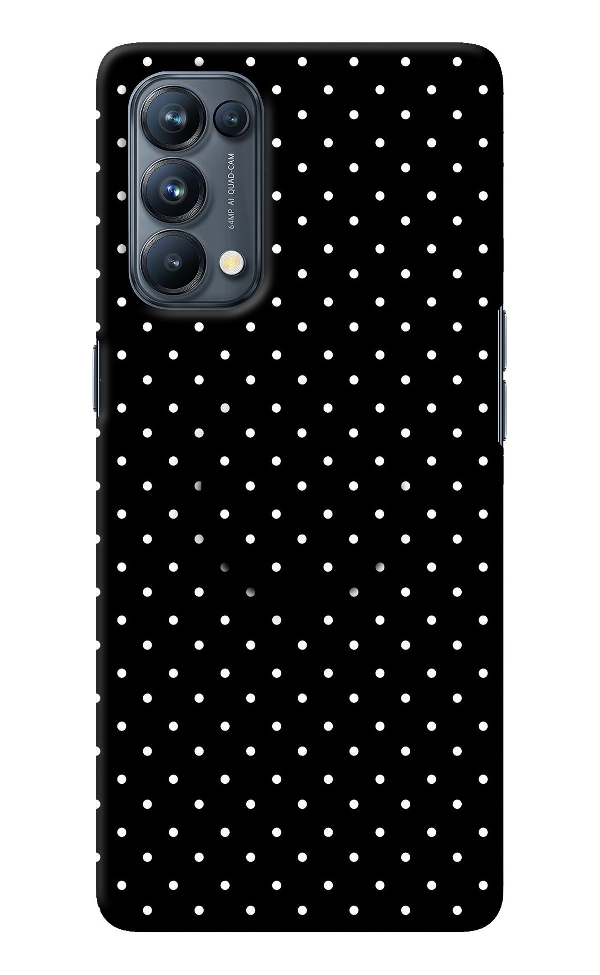 White Dots Oppo Reno5 Pro 5G Pop Case