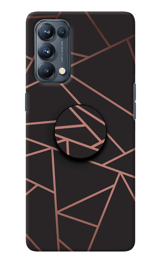 Geometric Pattern Oppo Reno5 Pro 5G Pop Case