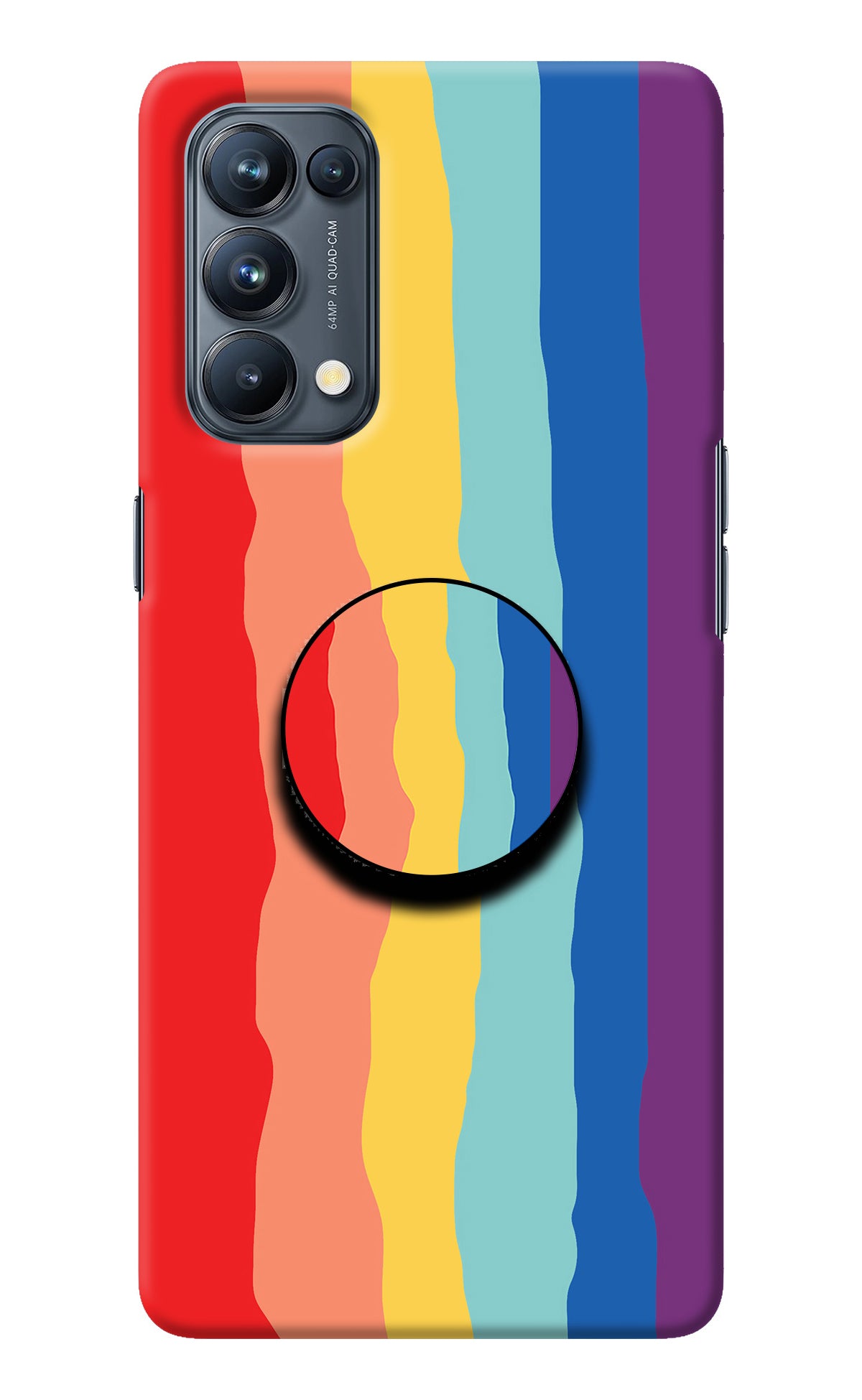 Rainbow Oppo Reno5 Pro 5G Pop Case