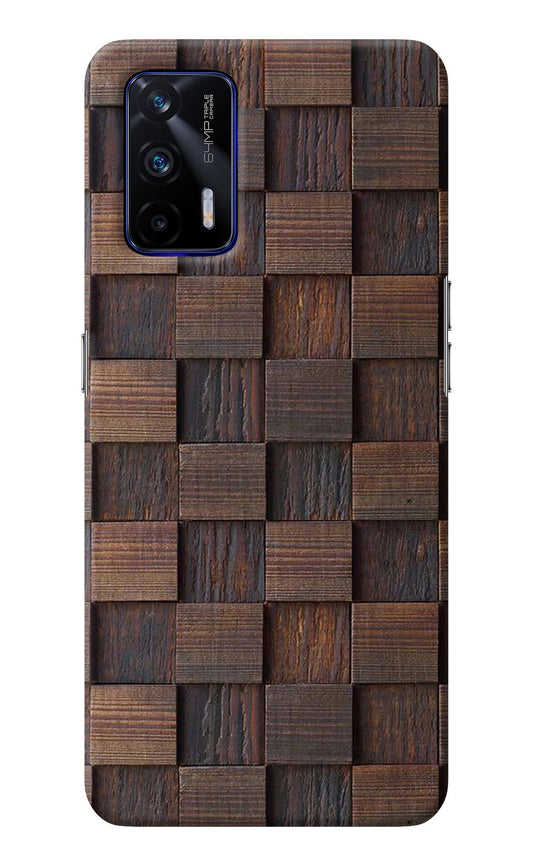 Wooden Cube Design Realme GT 5G Back Cover