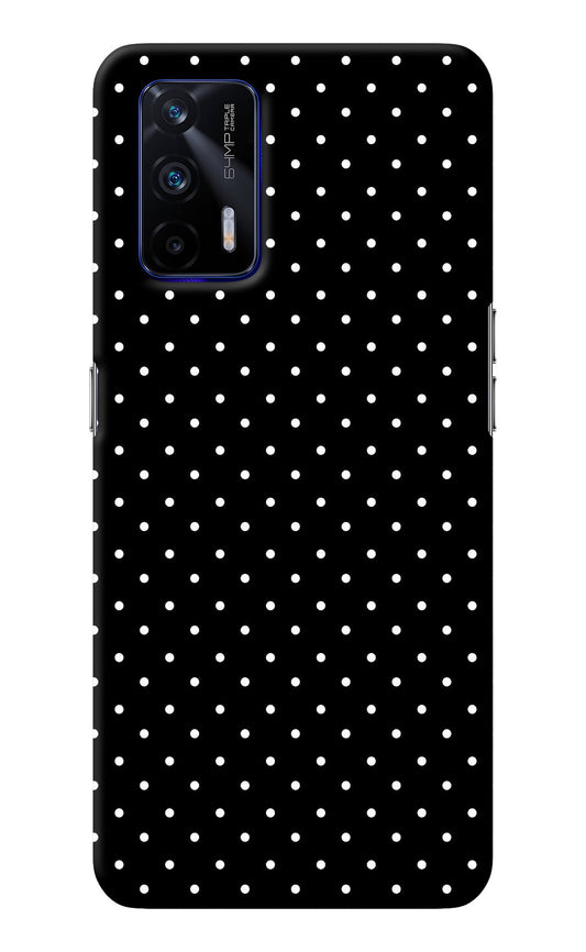 White Dots Realme GT 5G Back Cover