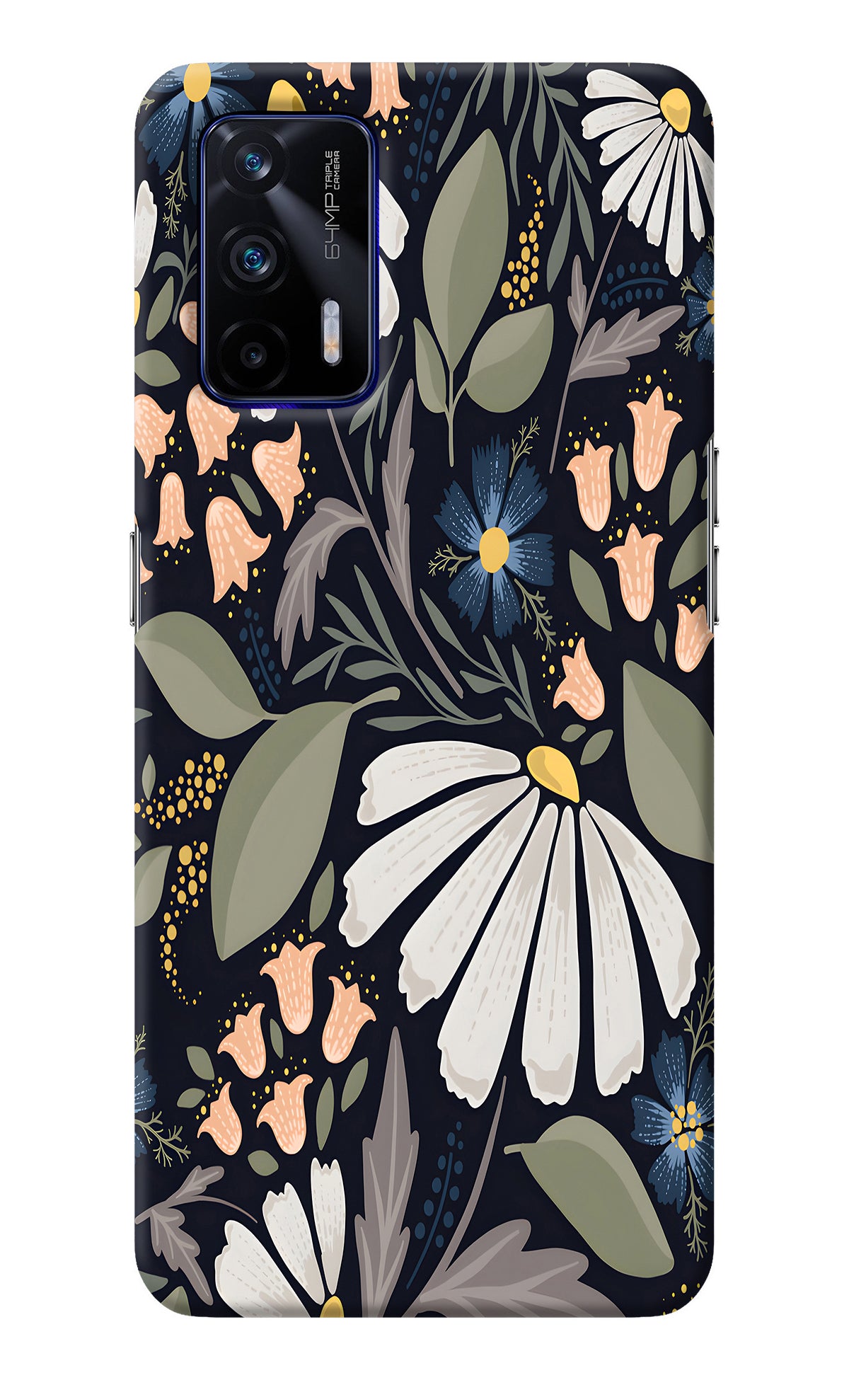 Flowers Art Realme GT 5G Back Cover