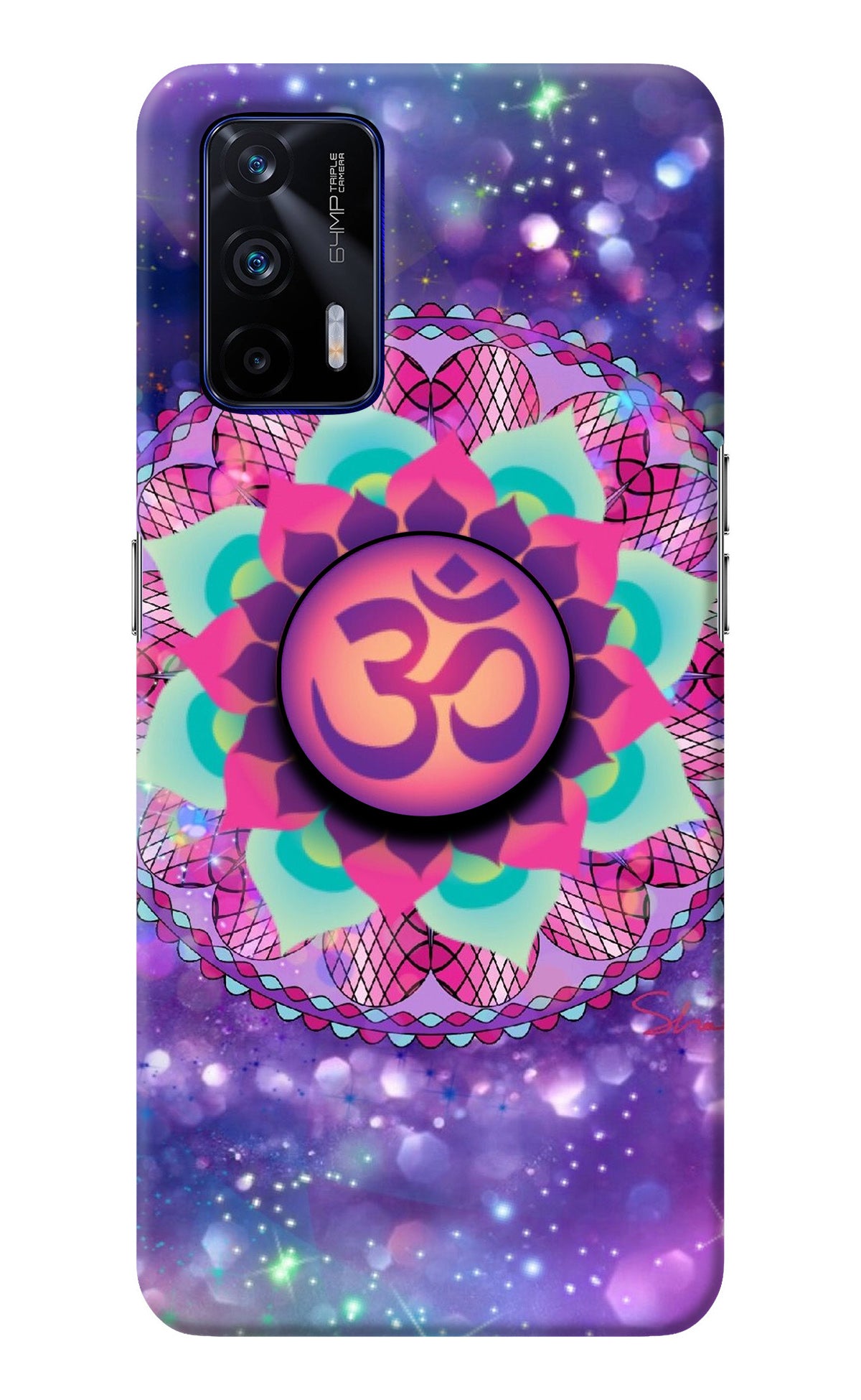 Om Purple Realme GT 5G Pop Case