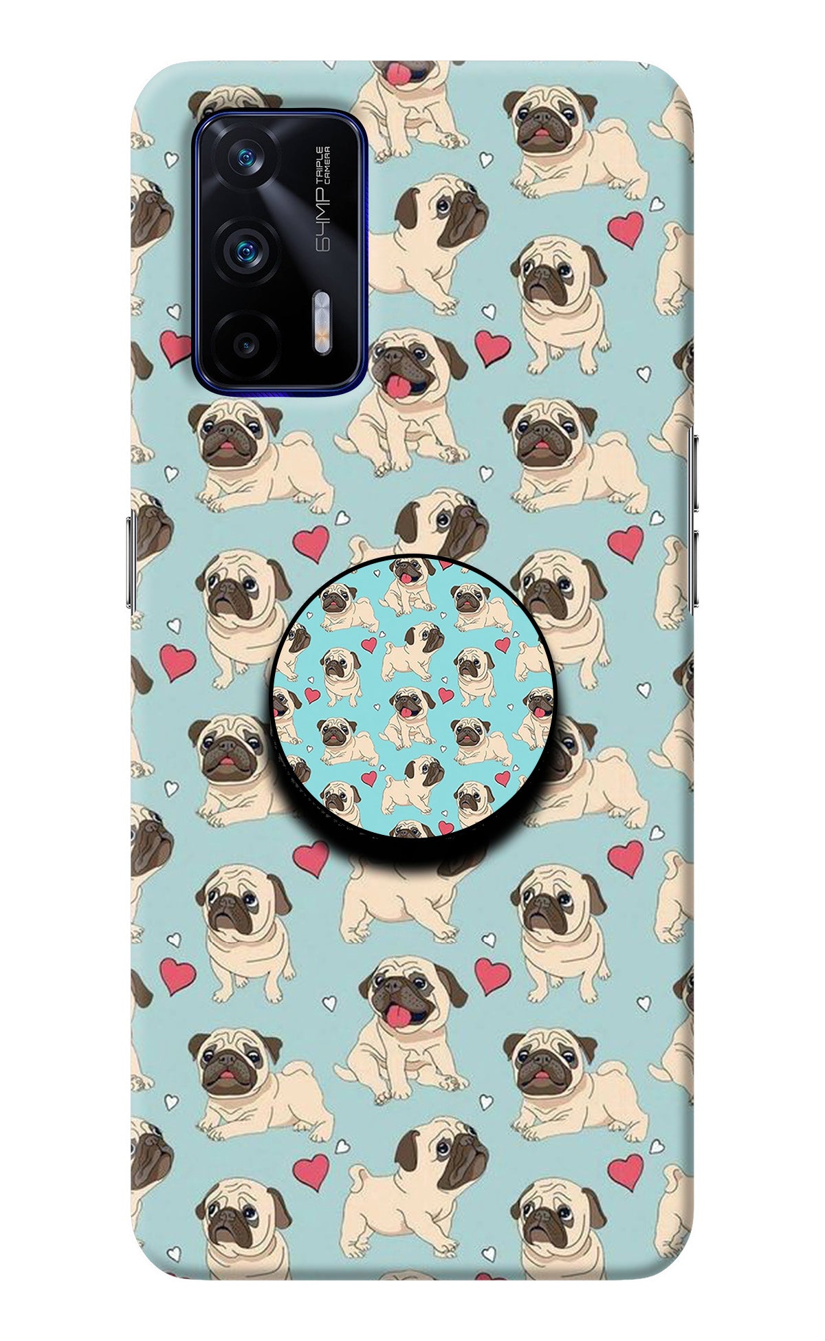 Pug Dog Realme GT 5G Pop Case