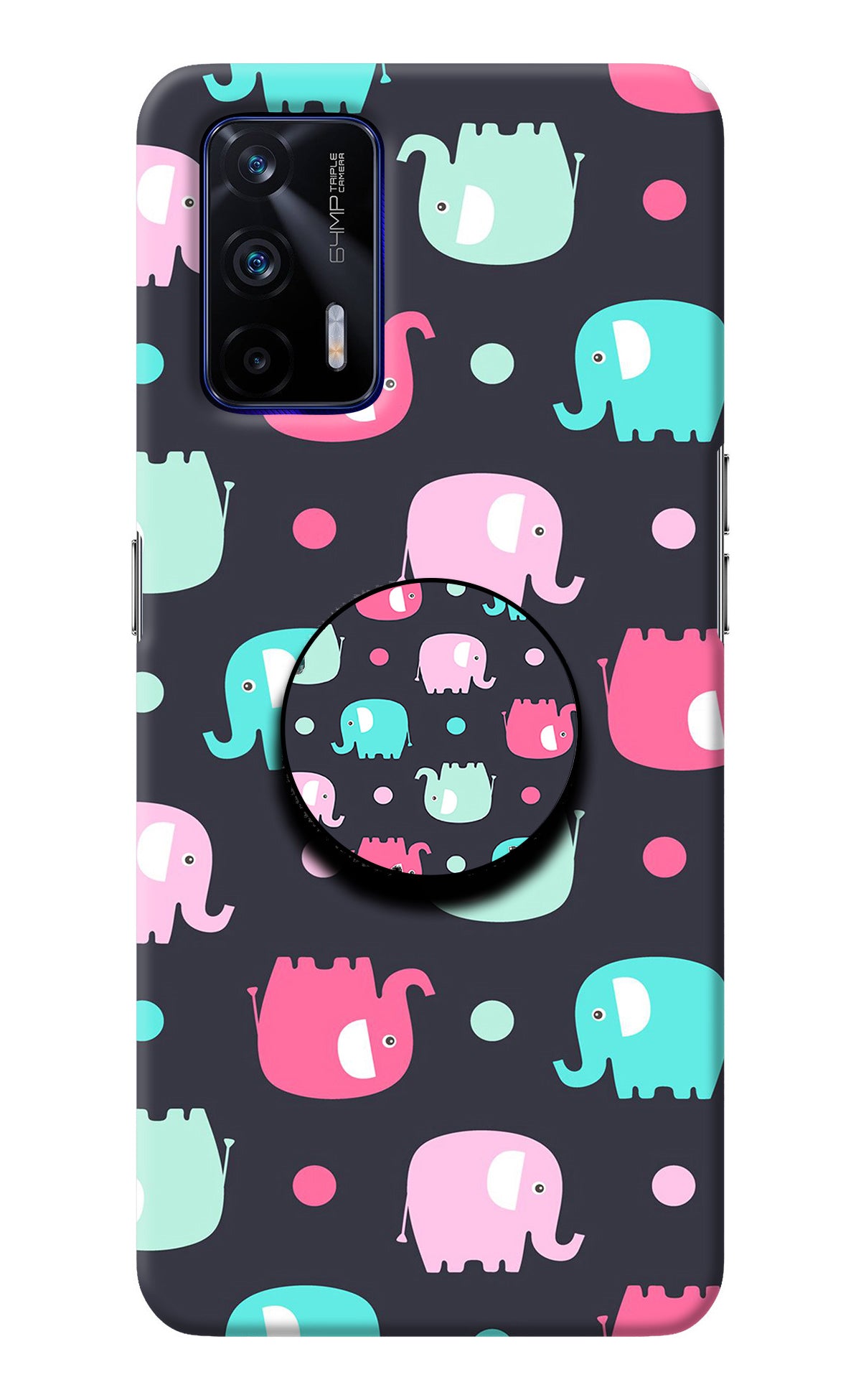 Baby Elephants Realme GT 5G Pop Case