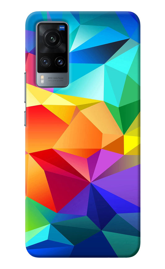 Abstract Pattern Vivo X60 Back Cover