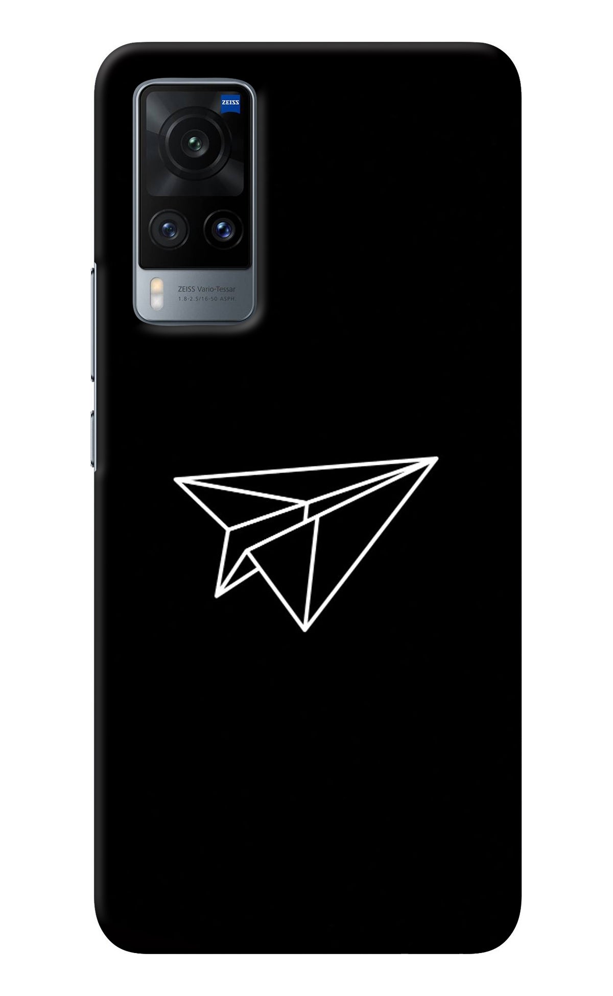 Paper Plane White Vivo X60 Back Cover