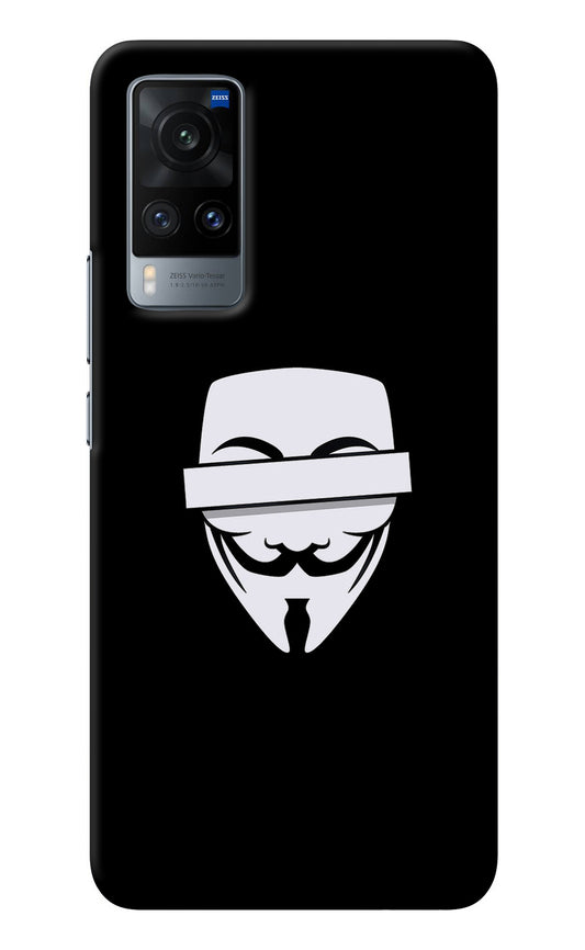 Anonymous Face Vivo X60 Back Cover