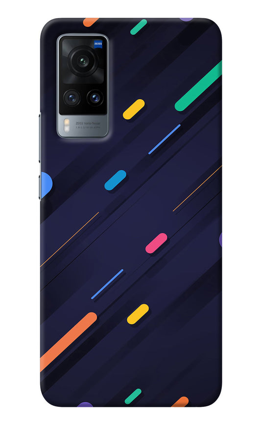 Abstract Design Vivo X60 Back Cover