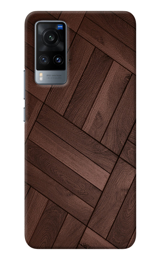 Wooden Texture Design Vivo X60 Back Cover
