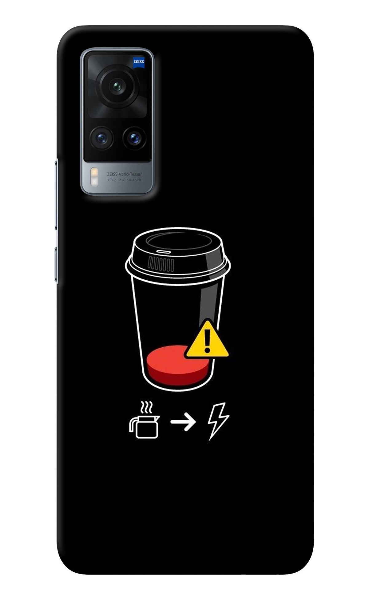 Coffee Vivo X60 Back Cover