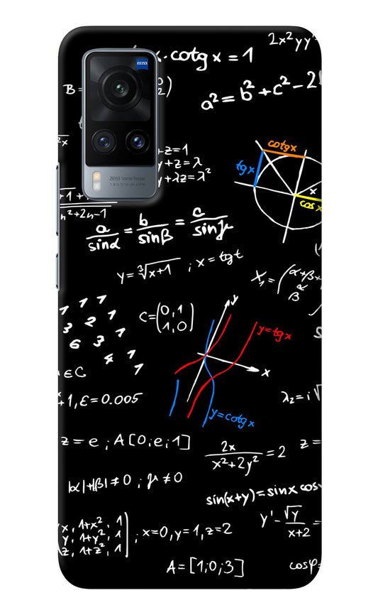 Mathematics Formula Vivo X60 Back Cover