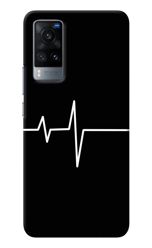 Heart Beats Vivo X60 Back Cover