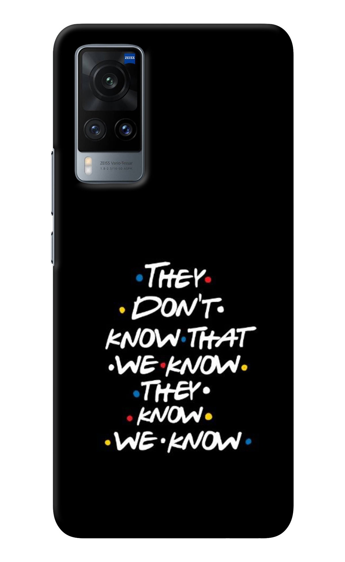 FRIENDS Dialogue Vivo X60 Back Cover